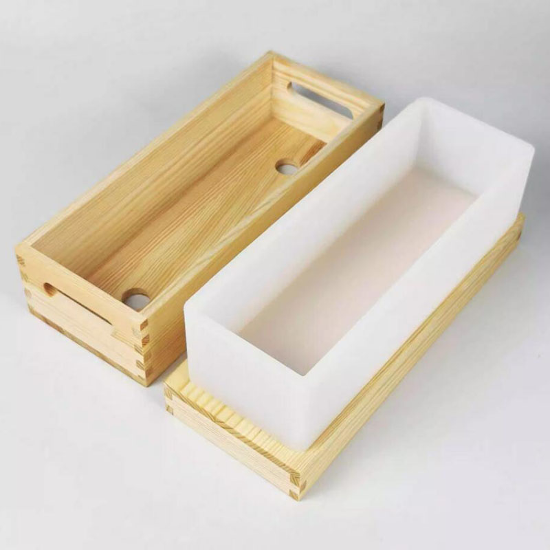 Soap Making Process - Natural Wood Frame Soap Mold, 1300G