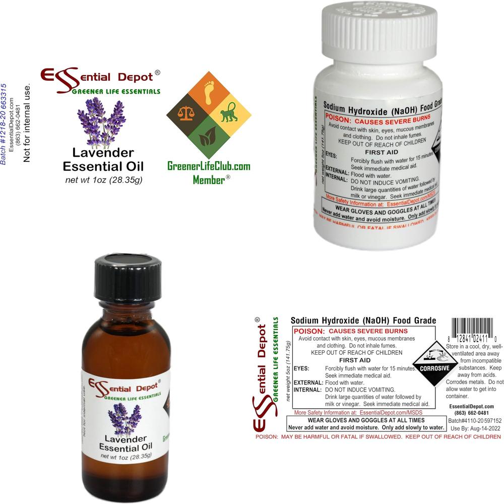 Soap Making Natural Ingredients - R.E.D. Soap Mg Starter Soap Kit