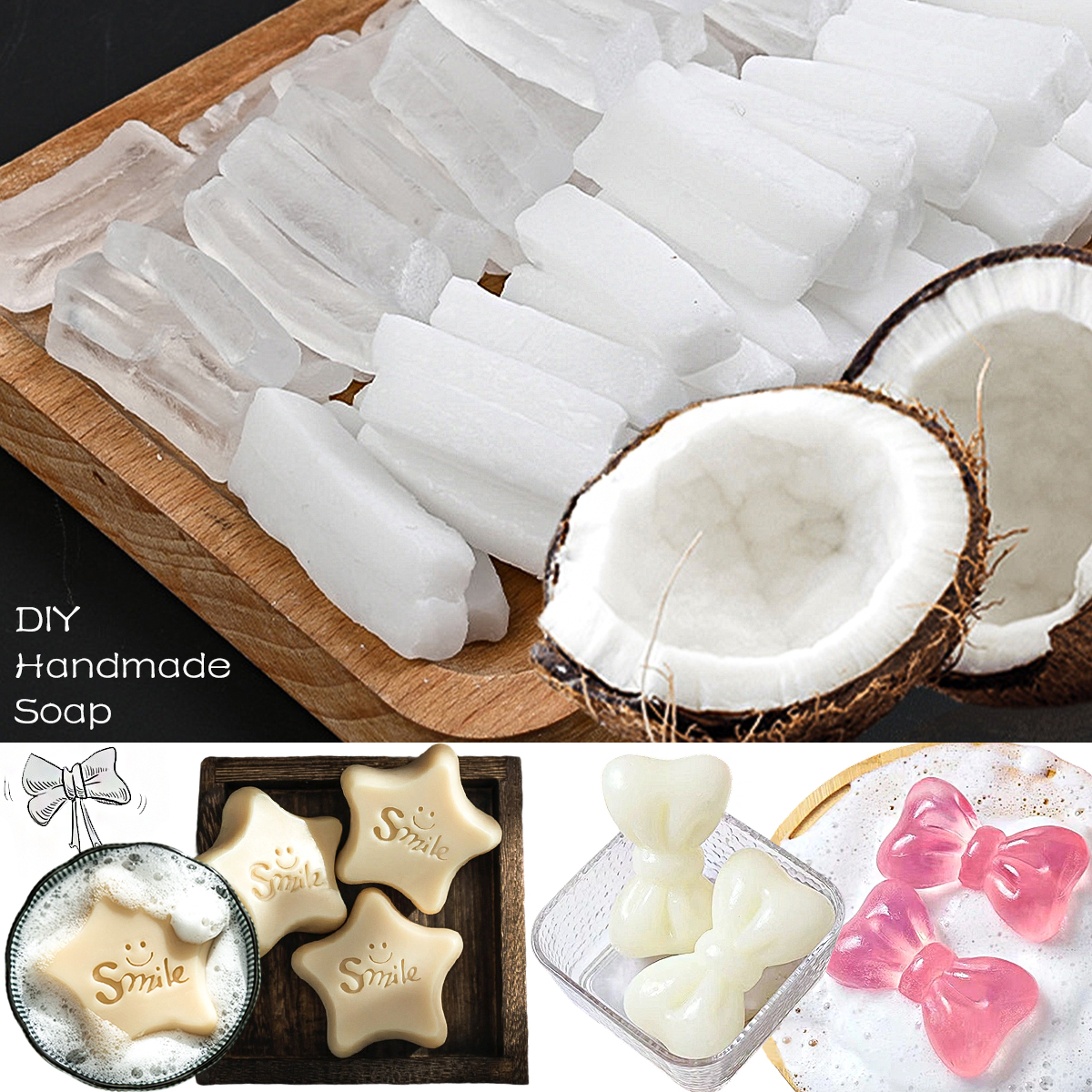 Soap Making From Scratch - DIY Bar Soap Base Handmade Soap