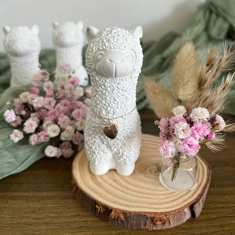 Soap Making Gel - New DIY Cute Cartoon Alpaca Silicone