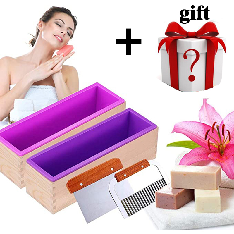 Soap Making Diy Kit - Silicone Soap Molds Kit Flexible Rectangular