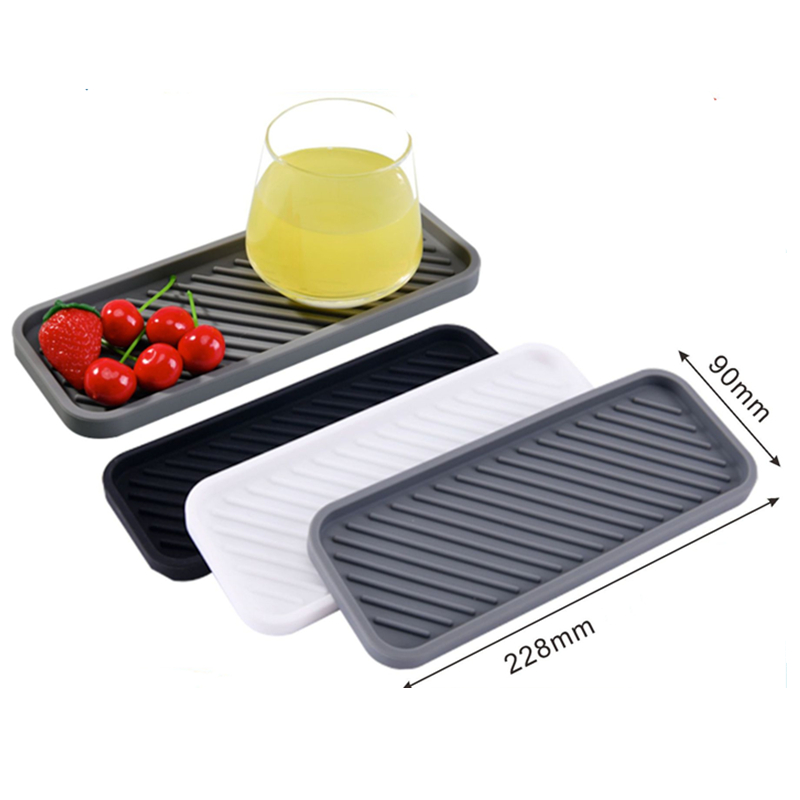 Soap Making Jug - 1/2pSilicone Drain Tray For Tableware Water