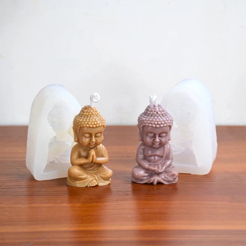 3D Buddha Silicone Candle Mold - Soap Making Process บทวิจารณ์และราคา