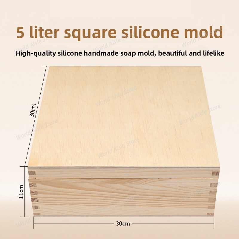 Food-Grade Silicone Soap Mold  - Soap Making Process บทวิจารณ์และราคา