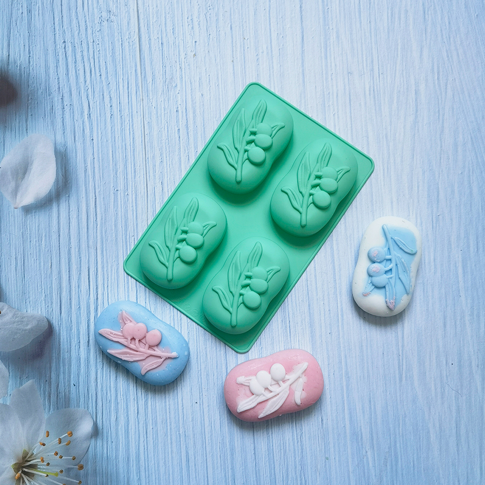 4 Cavities Oval Olive Tree Sil - Soap Making Book For Beginners บทวิจารณ์และราคา