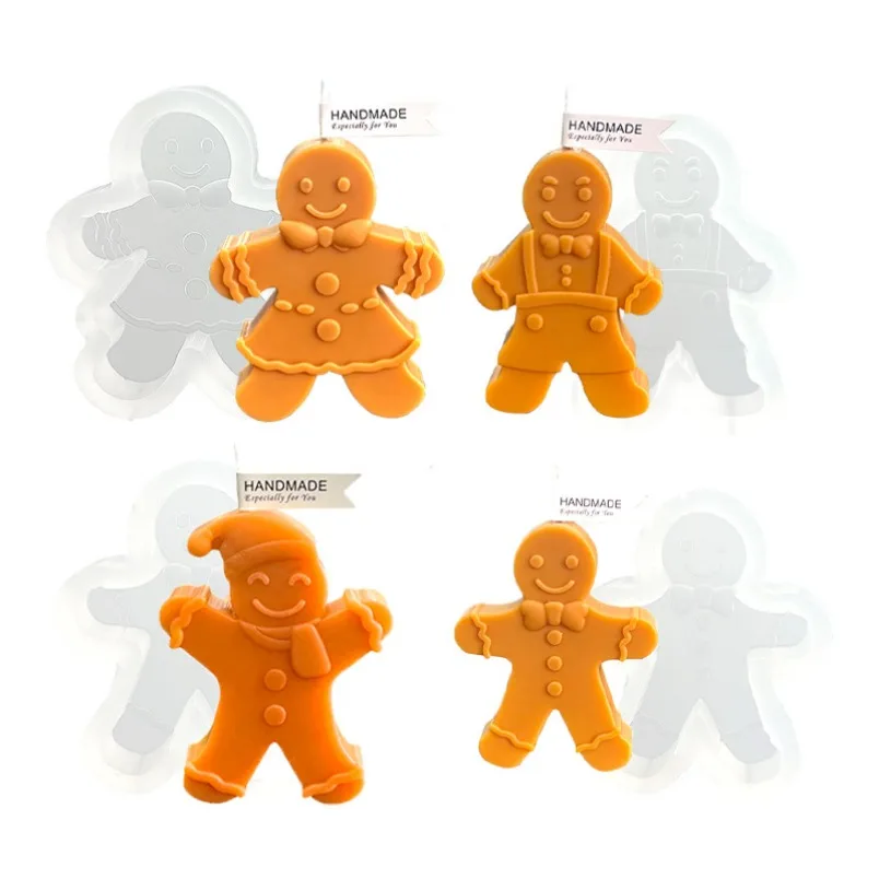 3D Smile Gingerbread Man Silic - Soap Making Things บทวิจารณ์และราคา