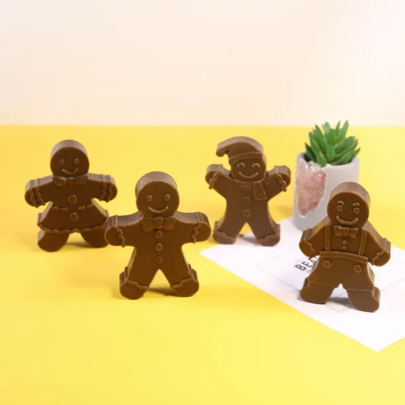3D Smile Gingerbread Man Silic - Soap Making Things บทวิจารณ์และราคา