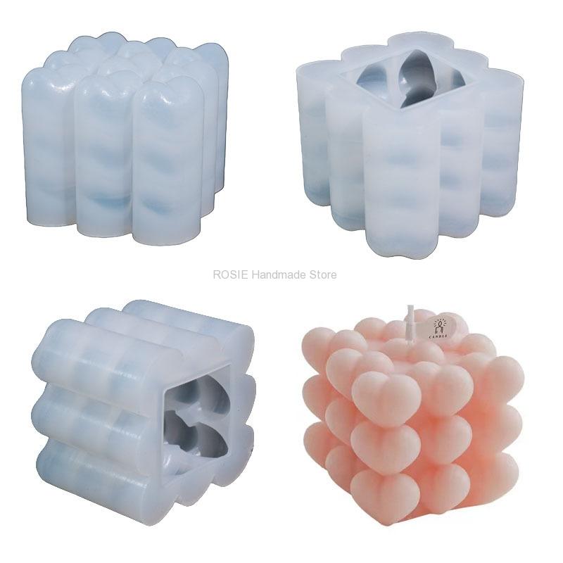 Love Silicone Candle Mold Diy  - Soap Making Things บทวิจารณ์และราคา
