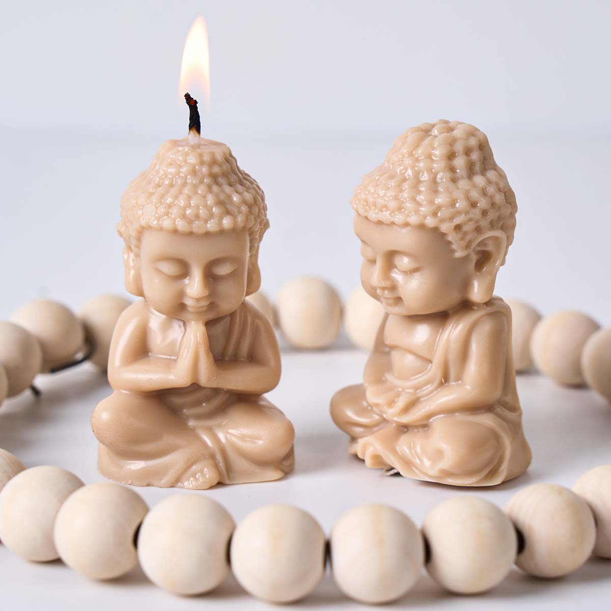3D Buddha Silicone Candle Mold - Soap Making Process บทวิจารณ์และราคา