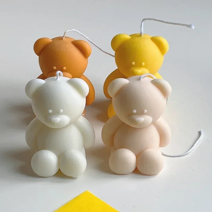 3D Cute Cartoon Bear Silicone  - Soap Making Book For Beginners บทวิจารณ์และราคา