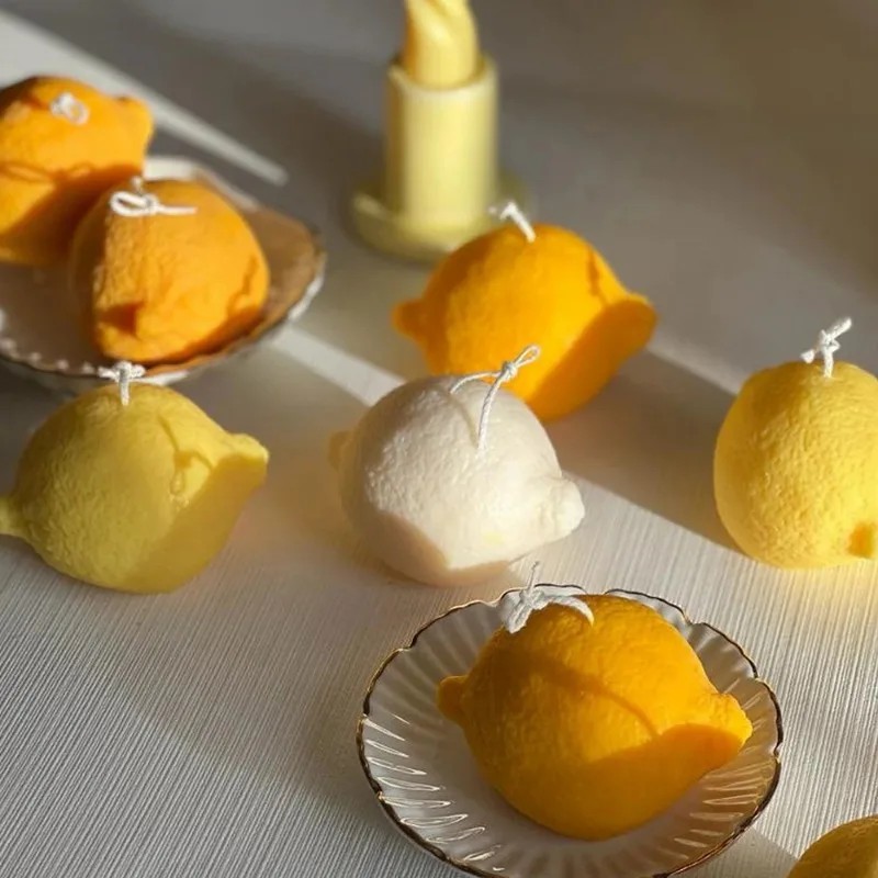2026-Orange Fruit Candle Mold  - Soap Making Gel บทวิจารณ์และราคา