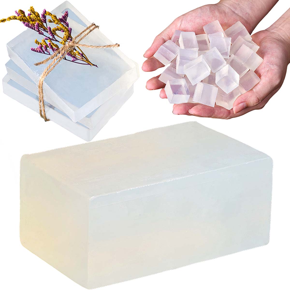 Transparent White Glycerin Soa - Soap Making From Scratch บทวิจารณ์และราคา