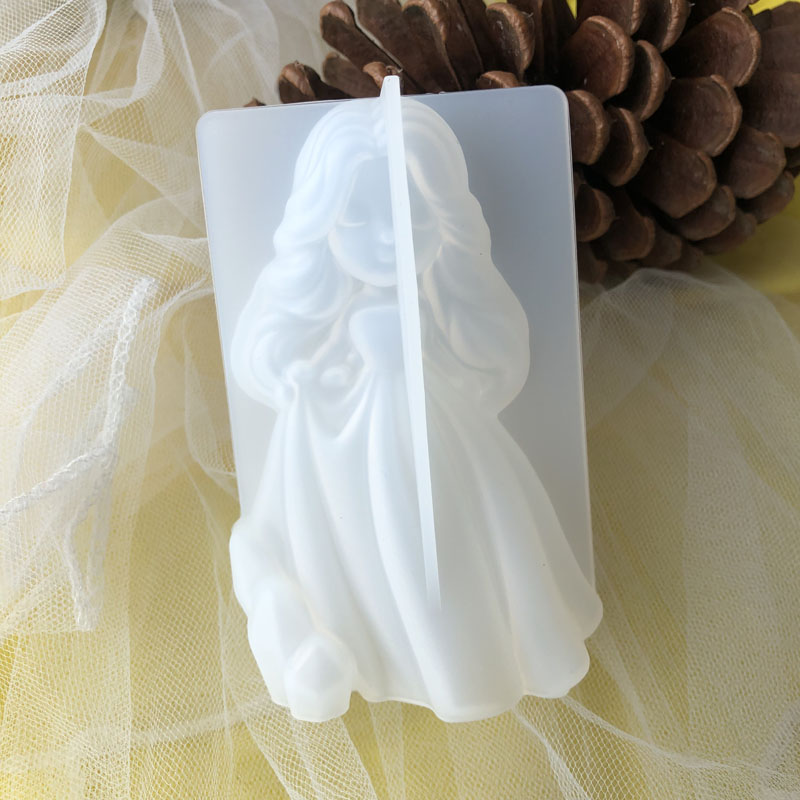 3D Cute Princess Silicone Cand - Soap Making Name บทวิจารณ์และราคา