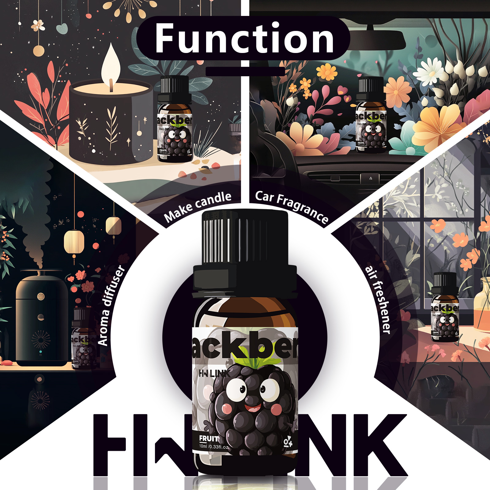 Blackberry Essential Oil Black - Soap Making Fragrance Oil บทวิจารณ์และราคา