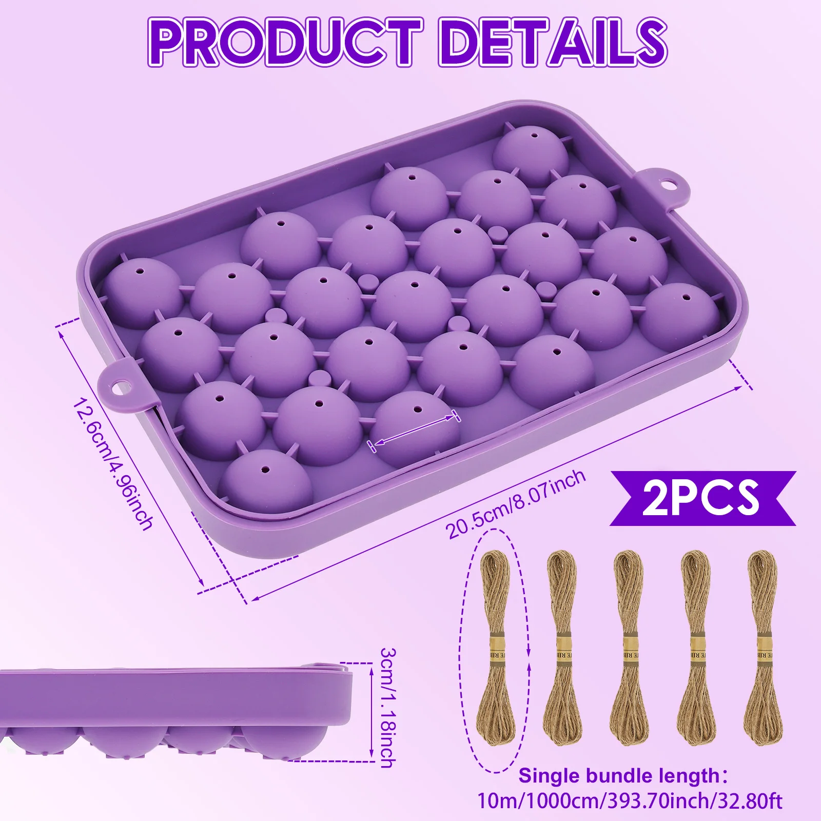 2 Pcs Grape Ball Handmade Soap - Soap Making Diy Kit บทวิจารณ์และราคา