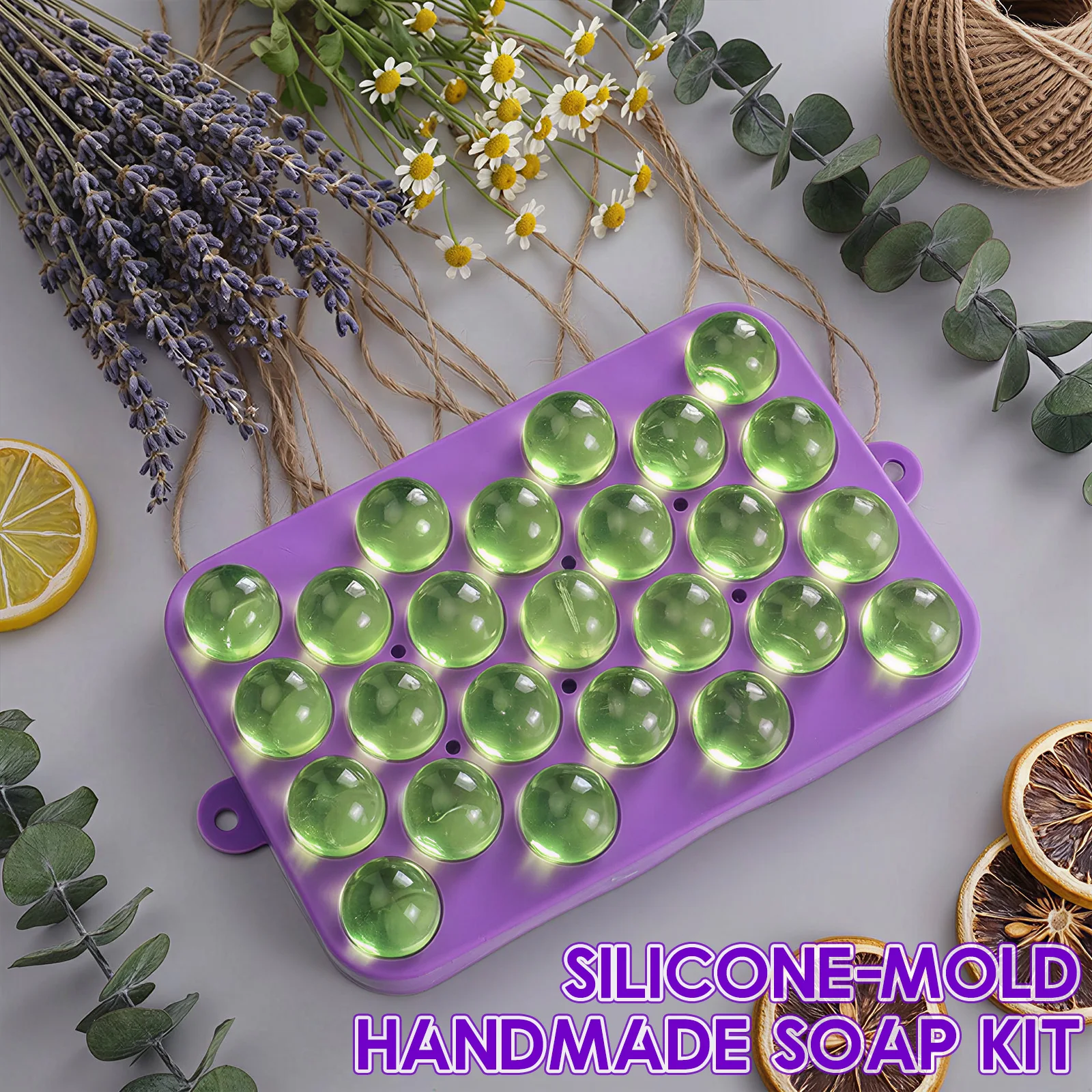 2 Pcs Grape Ball Handmade Soap - Soap Making Diy Kit บทวิจารณ์และราคา
