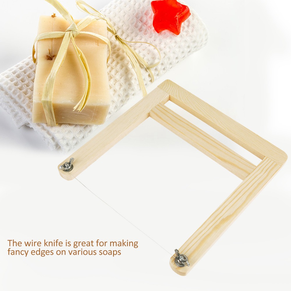 Soap Making Aids Wooden Handle - Soap Cutter Wire บทวิจารณ์และราคา