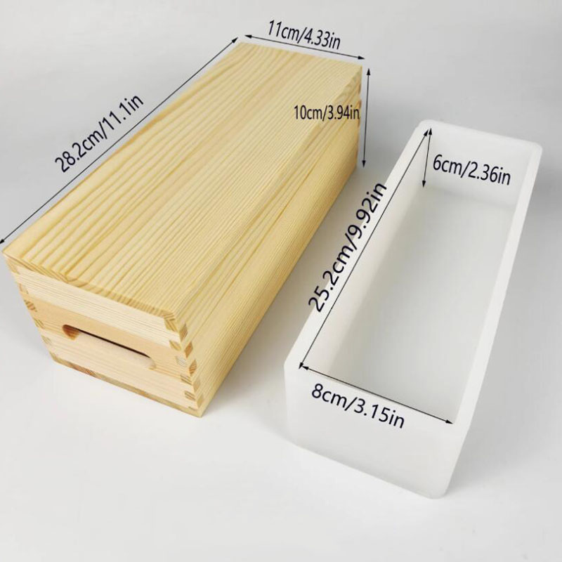 Natural Wood Frame Soap Mold,  - Soap Making Process บทวิจารณ์และราคา