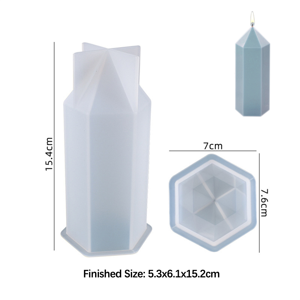 3D Hexagonal Column Candle Mol - Soap Making Book For Beginners บทวิจารณ์และราคา