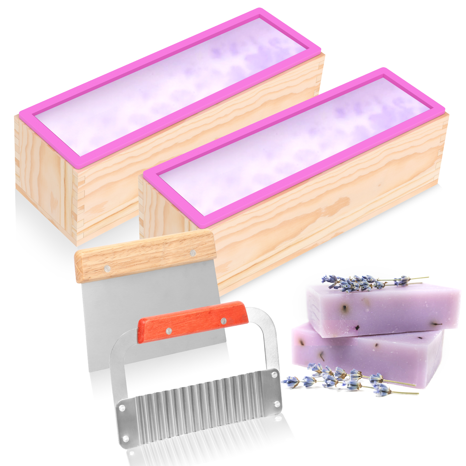 1Set Soap Making Mold Heat Res - Soap Making Diy Kit บทวิจารณ์และราคา