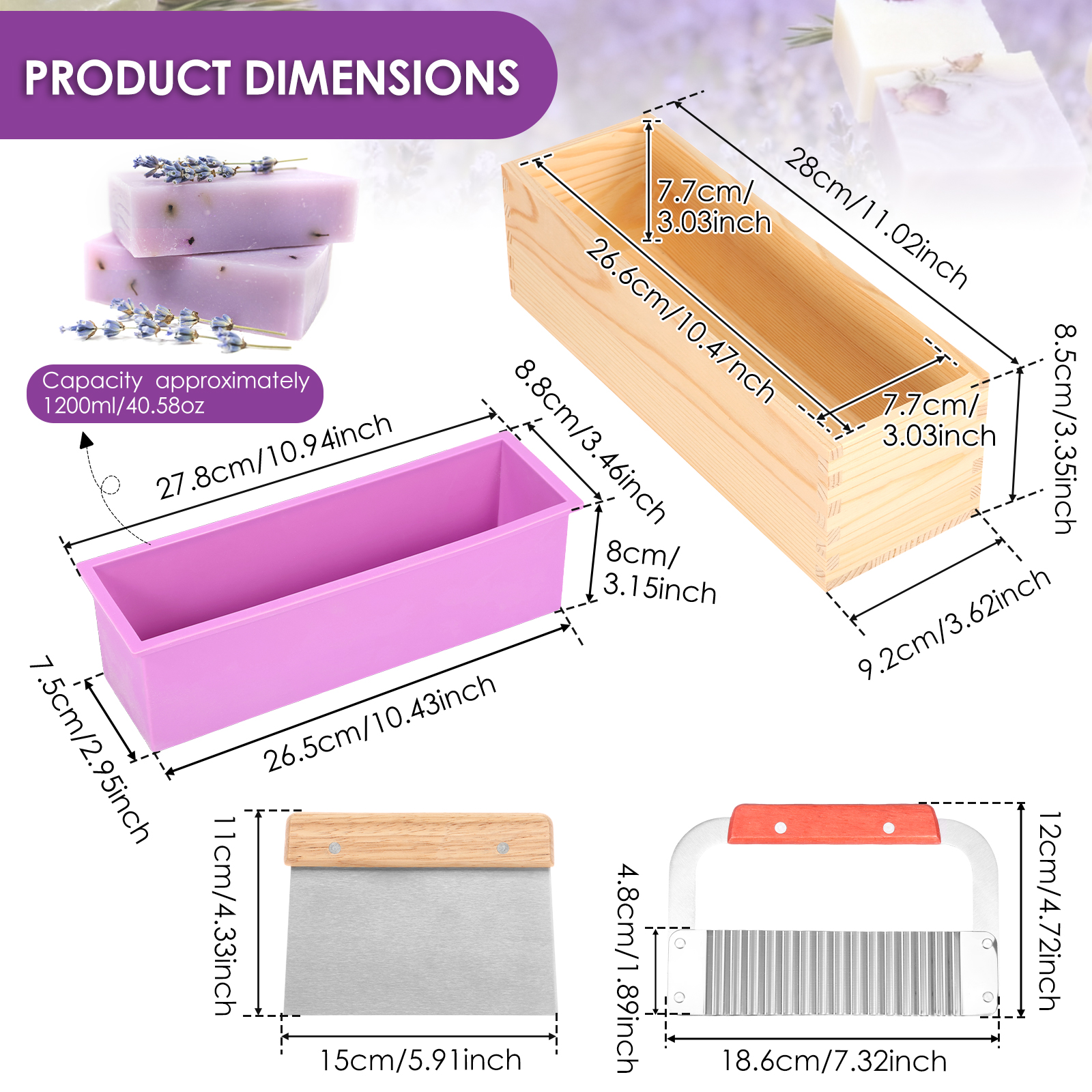 1Set Soap Making Mold Heat Res - Soap Making Diy Kit บทวิจารณ์และราคา