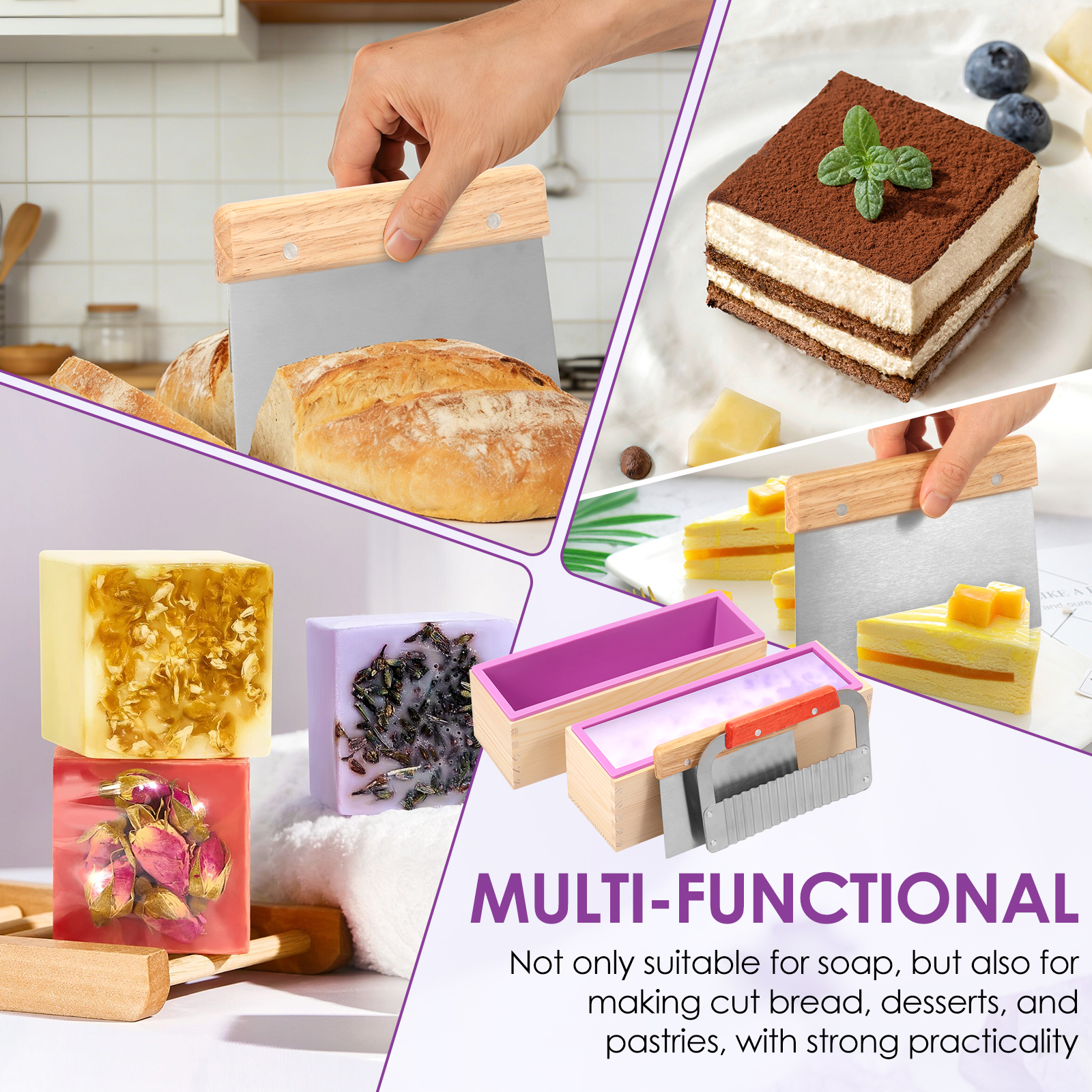 1Set Soap Making Mold Heat Res - Soap Making Diy Kit บทวิจารณ์และราคา