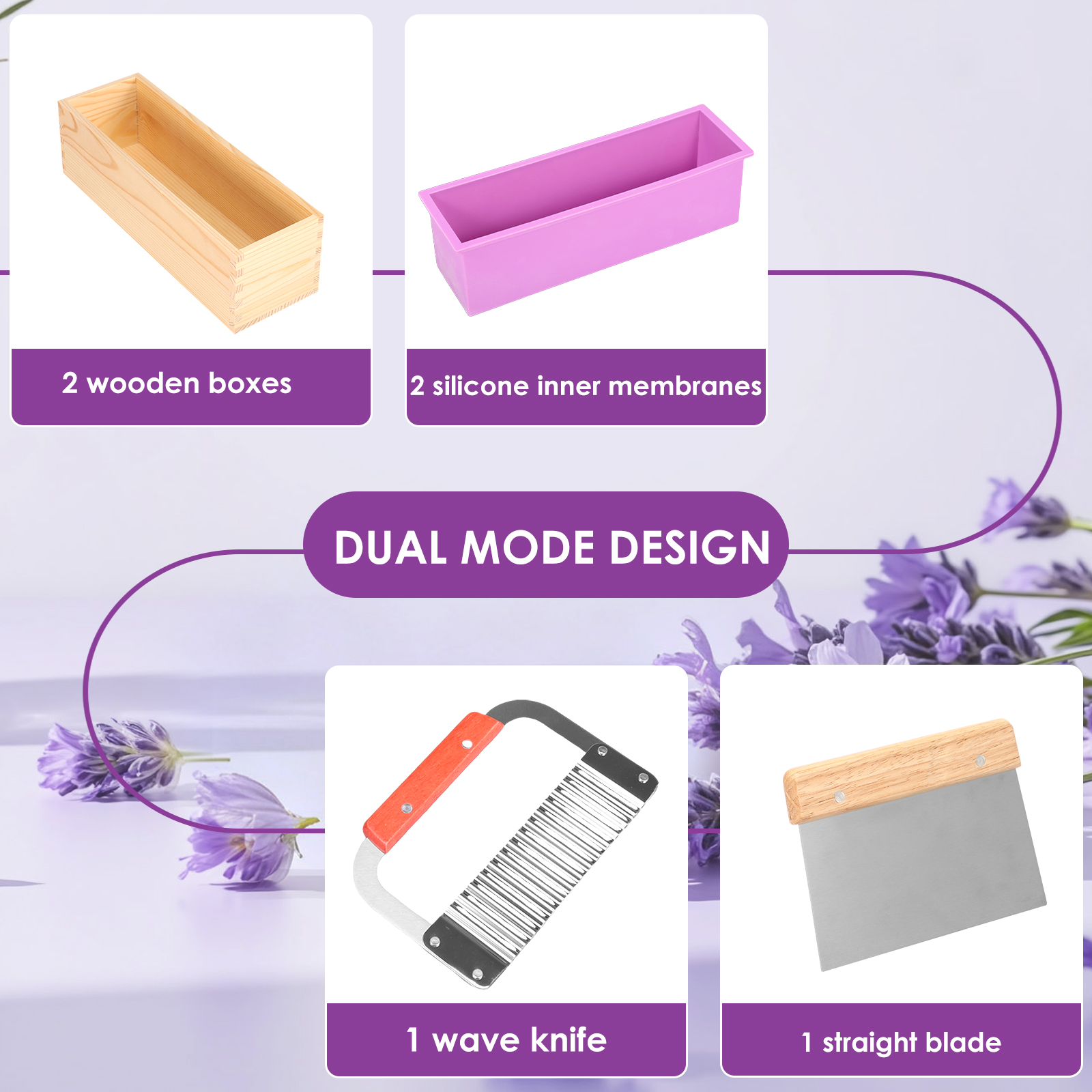 1Set Soap Making Mold Heat Res - Soap Making Diy Kit บทวิจารณ์และราคา