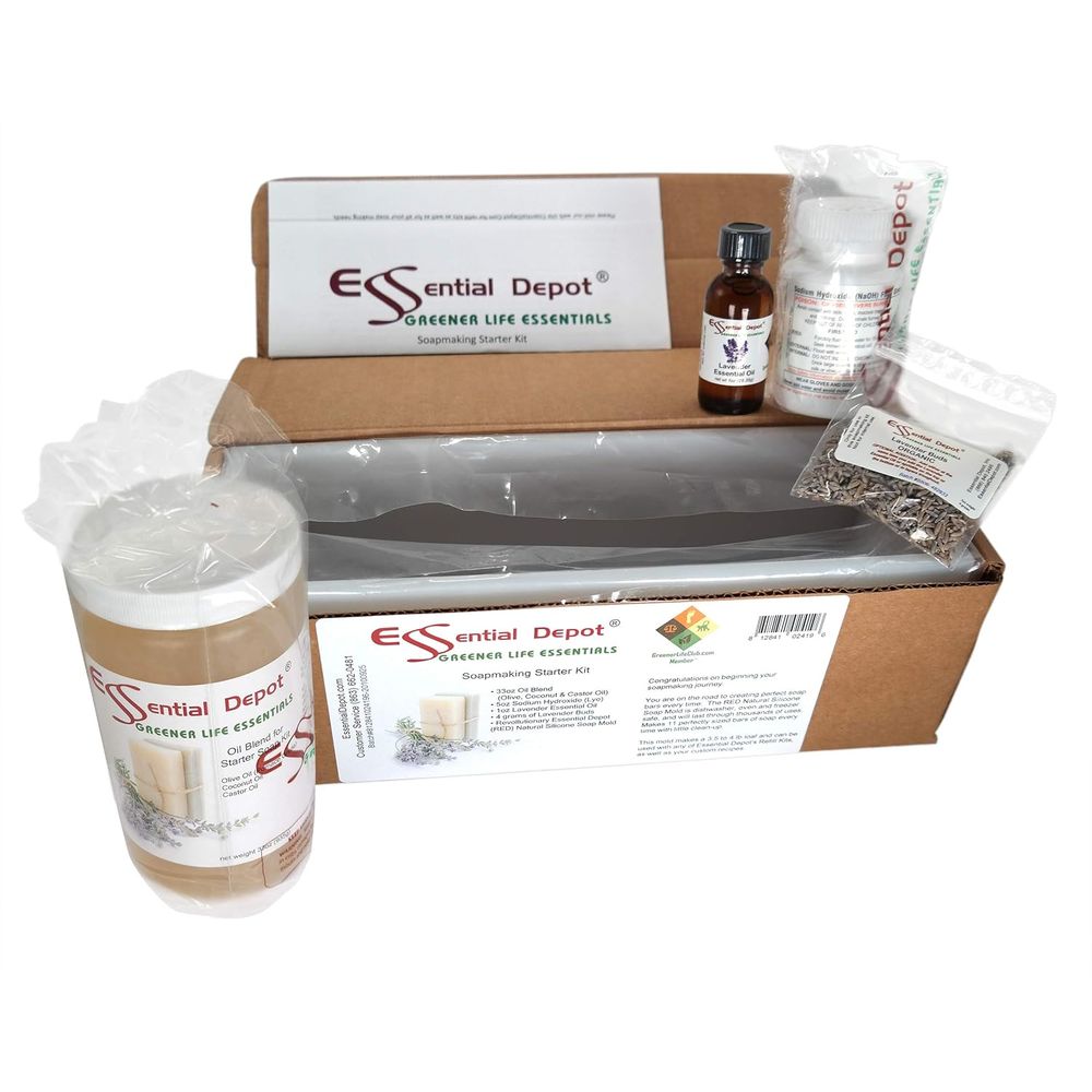 R.E.D. Soap Mg Starter Soap Ki - Soap Making Natural Ingredients บทวิจารณ์และราคา