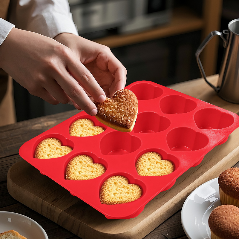Silicone Heart Molds for Choco - Soap Making Utensils บทวิจารณ์และราคา