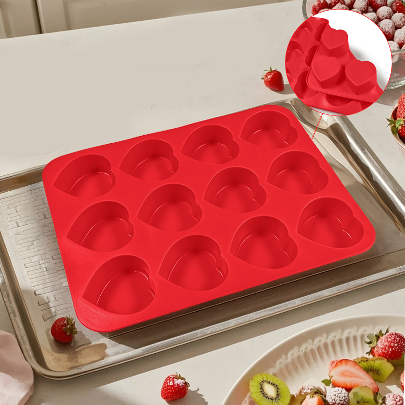 Silicone Heart Molds for Choco - Soap Making Utensils บทวิจารณ์และราคา