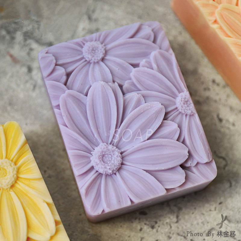 Newest!!!3d Elegant Sunflower  - Soap Making Things บทวิจารณ์และราคา