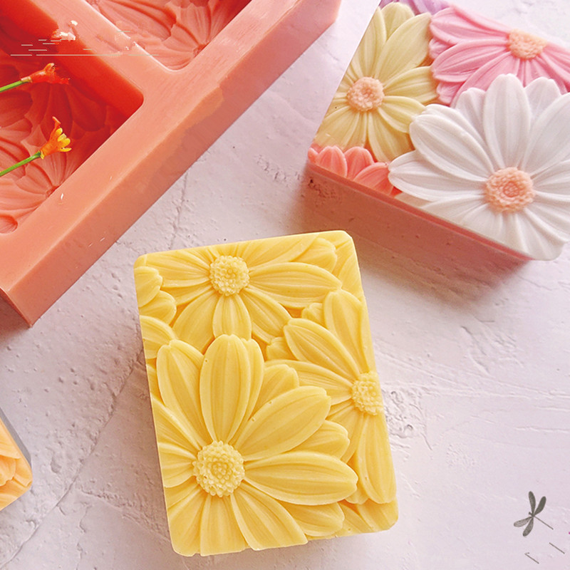 Newest!!!3d Elegant Sunflower  - Soap Making Things บทวิจารณ์และราคา