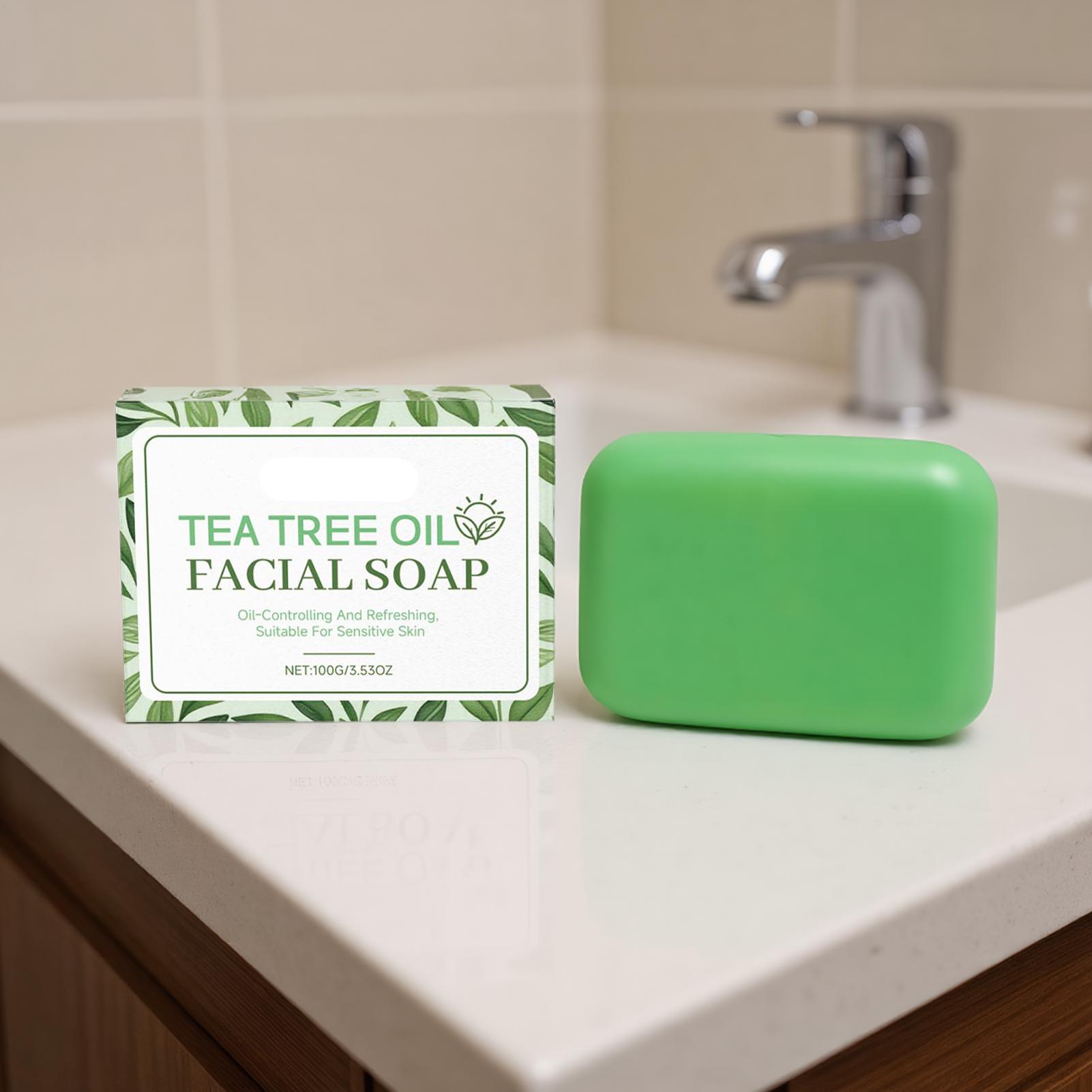 1pc Tea Tree Soap for Face Bod - Soap Making Fragrance Oil บทวิจารณ์และราคา