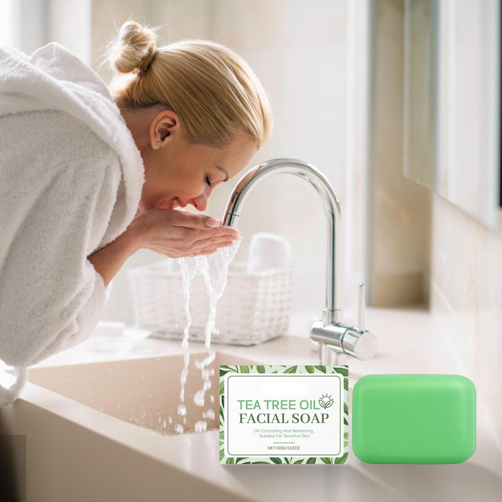 1pc Tea Tree Soap for Face Bod - Soap Making Fragrance Oil บทวิจารณ์และราคา