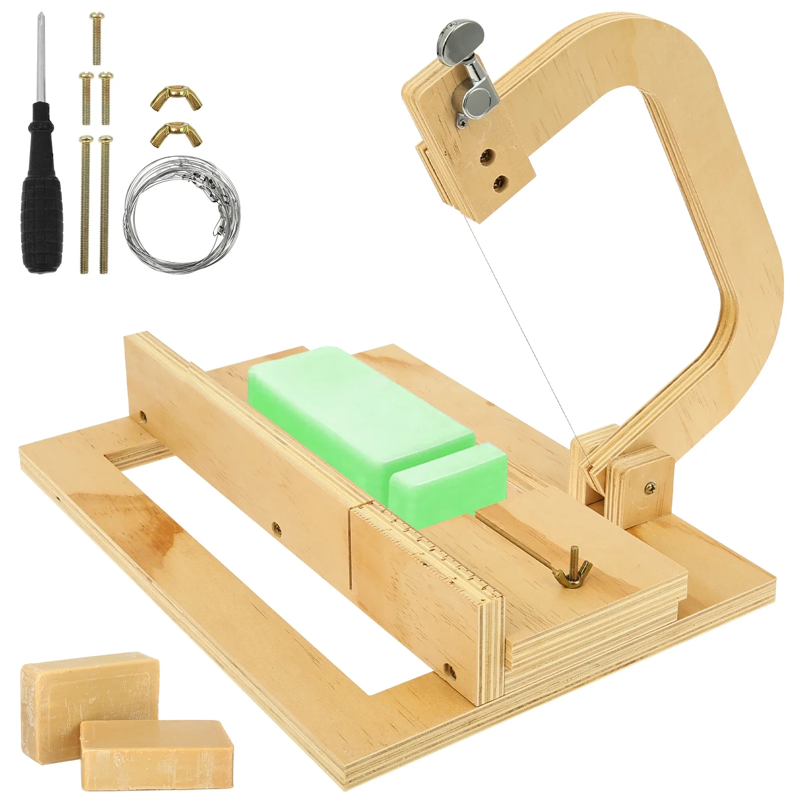 Wooden Soap Cutter Professiona - Soap Cutter Wire บทวิจารณ์และราคา