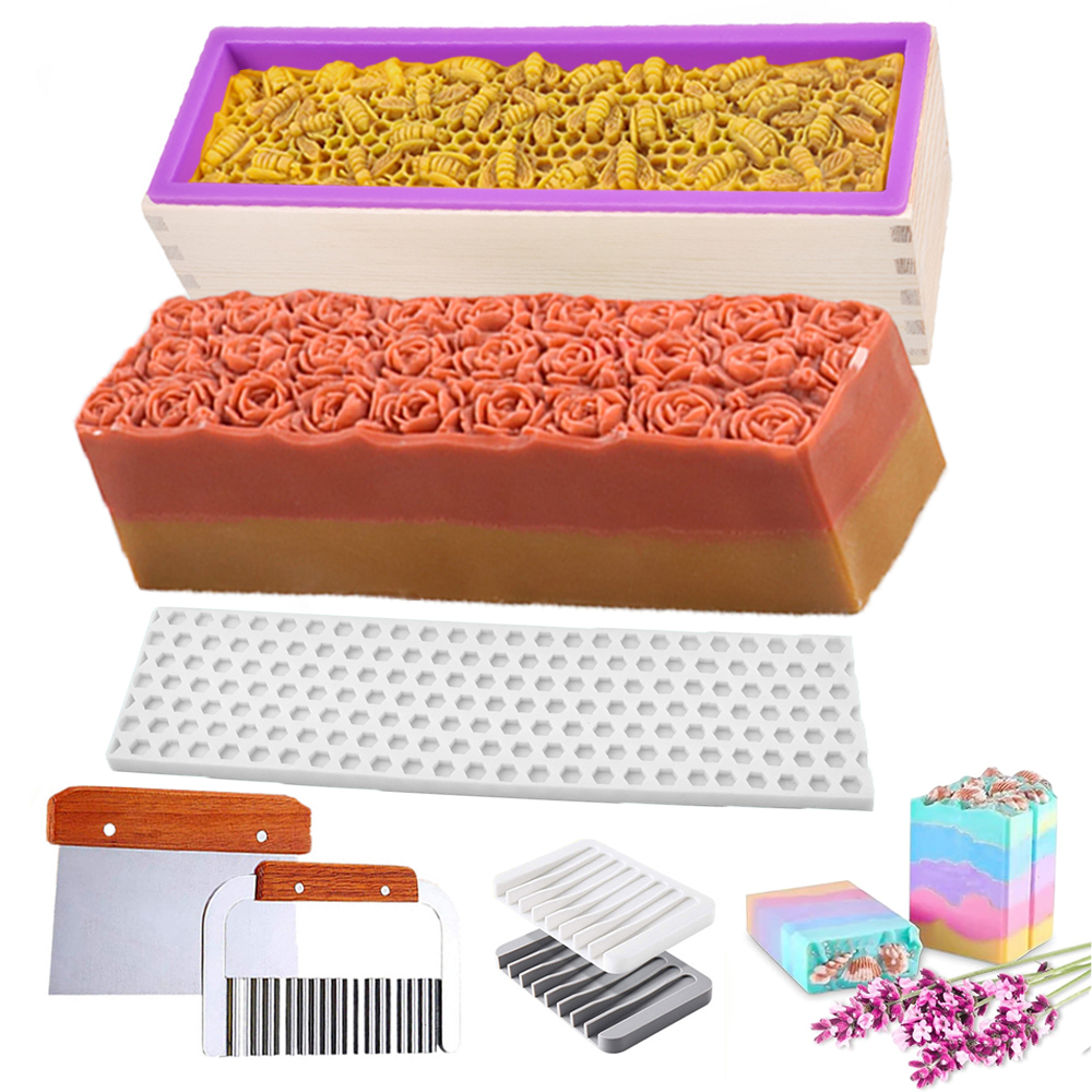 1.2L Wooden Box Soap Mold Maki - Soap Making Book For Beginners บทวิจารณ์และราคา