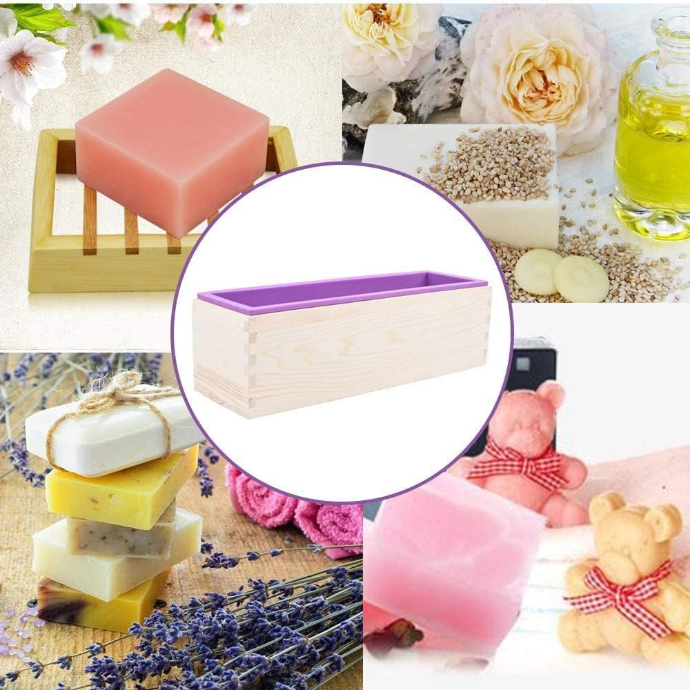 1.2L Wooden Box Soap Mold Maki - Soap Making Book For Beginners บทวิจารณ์และราคา