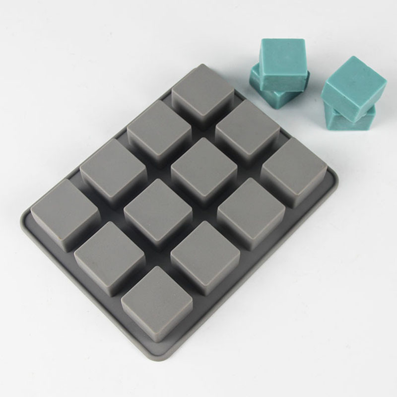 1 PCS Silicone Soap Molds 12 C - Soap Making Gel บทวิจารณ์และราคา