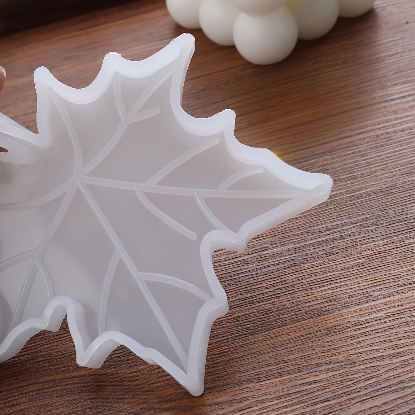 1PC Maple Leaf shaped Silicone - Soap Making Silicone Molds บทวิจารณ์และราคา
