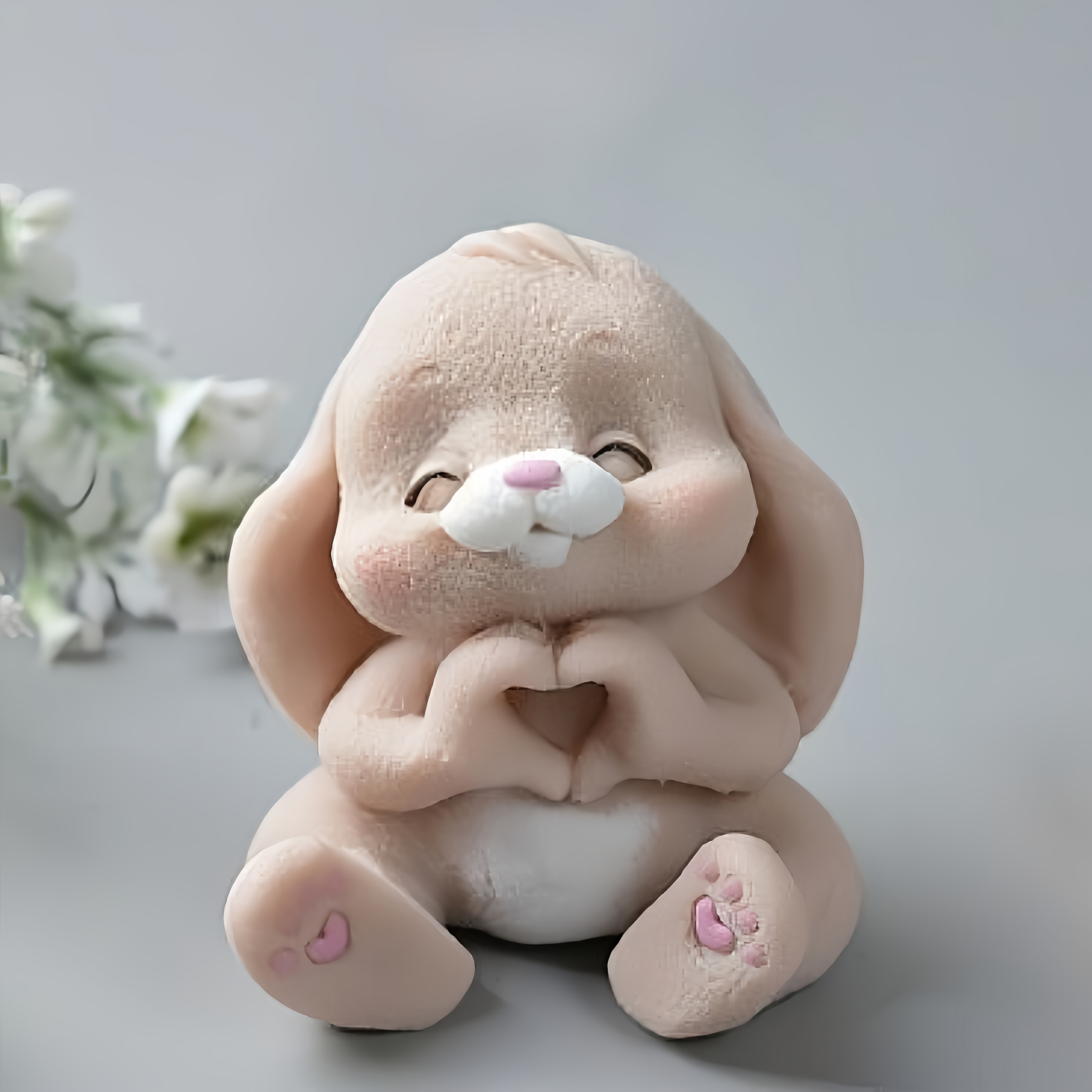 1pc Adorable Rabbit Resin Sili - Soap Making Name บทวิจารณ์และราคา
