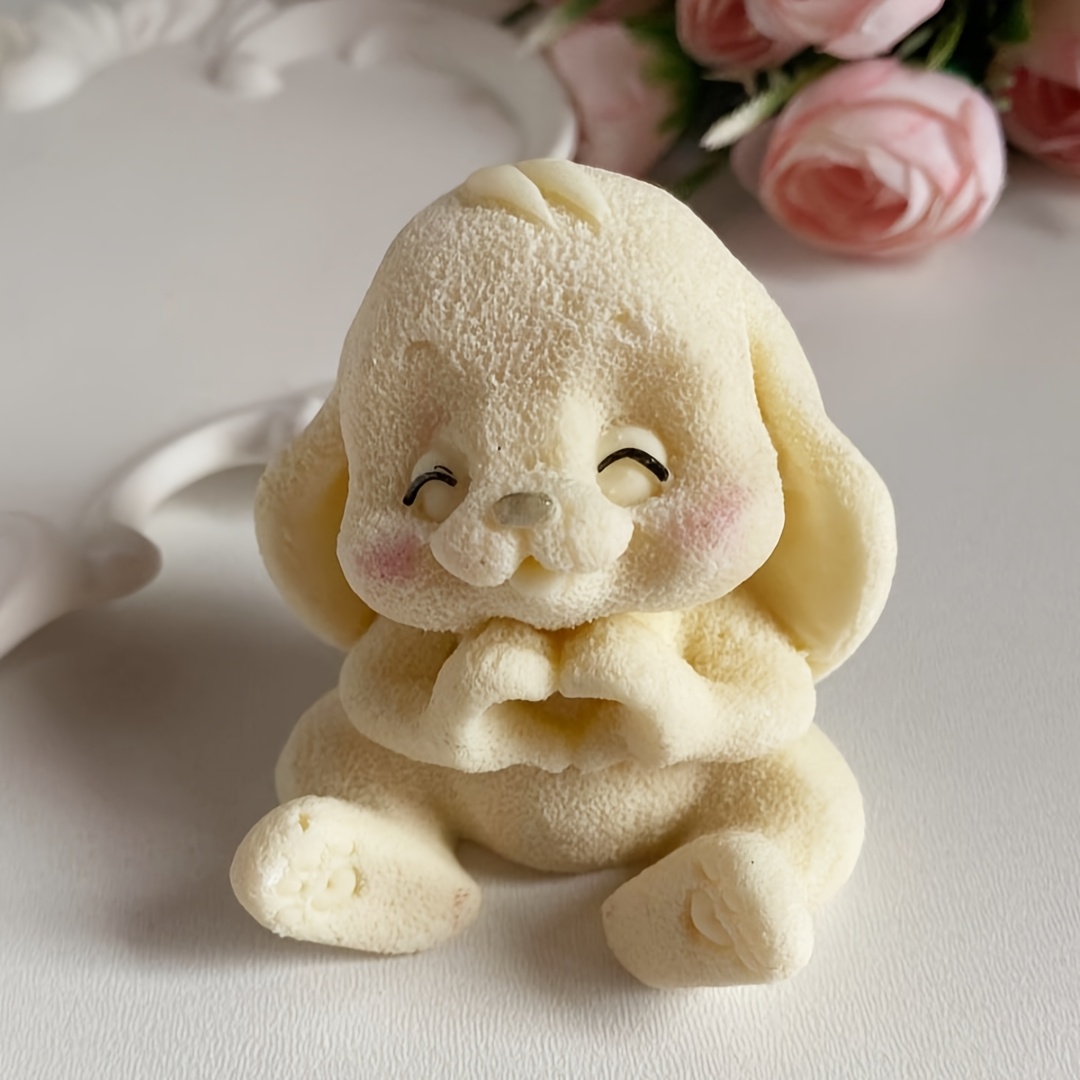 1pc Adorable Rabbit Resin Sili - Soap Making Name บทวิจารณ์และราคา