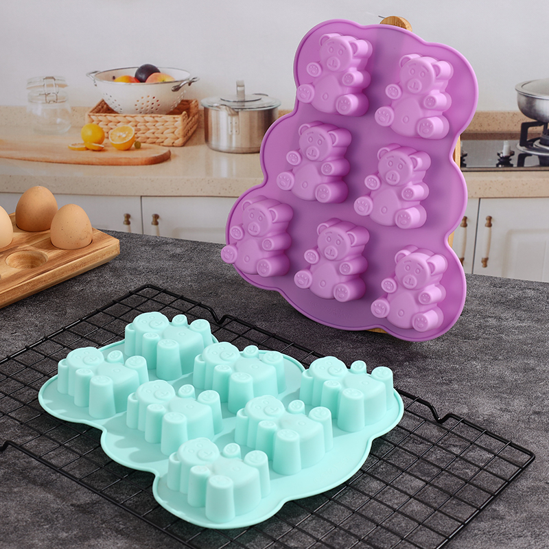 Silicone Gummy Bear Molds,Jell - Soap Making Name บทวิจารณ์และราคา