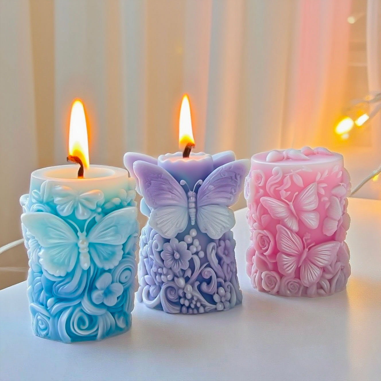 3D Butterfly Flowers Relief Cy - Soap Making Things บทวิจารณ์และราคา