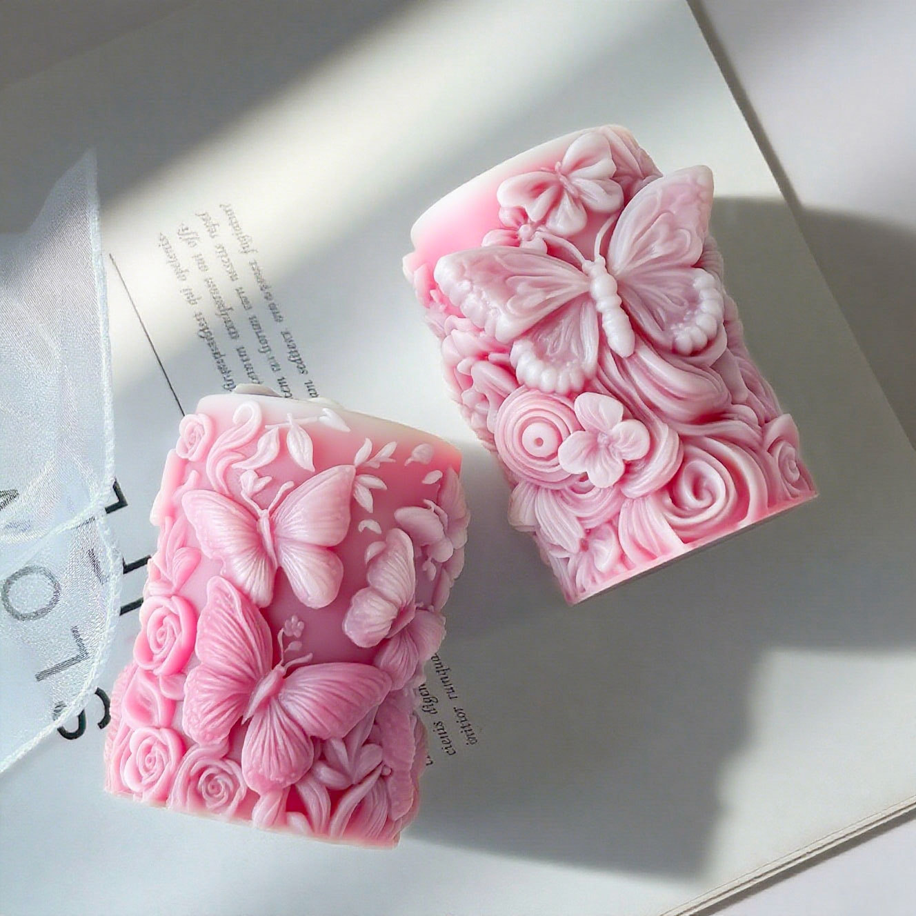 3D Butterfly Flowers Relief Cy - Soap Making Things บทวิจารณ์และราคา
