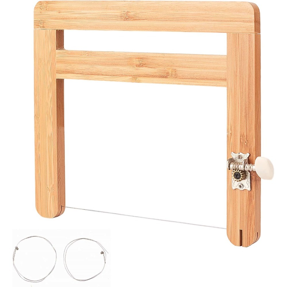 Wire Bamboo Soap Cutter Adjust - Soap Cutter Wire บทวิจารณ์และราคา