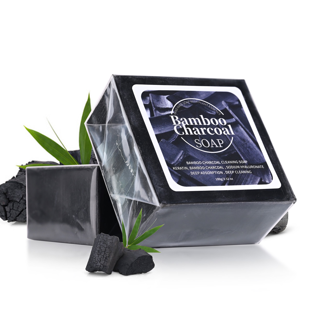 B+100G Bamboo Charcoal Powder  - Soap Making Fragrance Oil บทวิจารณ์และราคา
