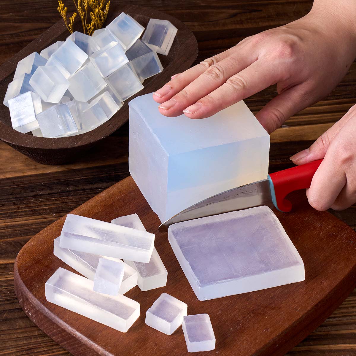 1000g Glycerin Soap Base DIY H - Soap Making From Scratch บทวิจารณ์และราคา