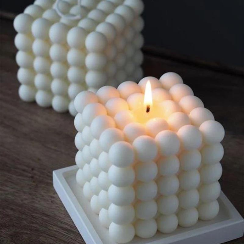 Large Bubble Cube Candles Sili - Soap Making Silicone Molds บทวิจารณ์และราคา