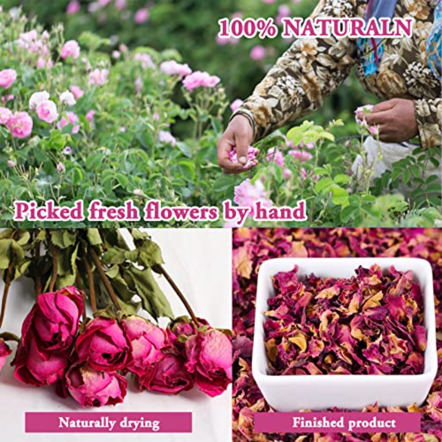 Dried Flowers, 50 Bags 100% Na - Soap Making Book For Beginners บทวิจารณ์และราคา