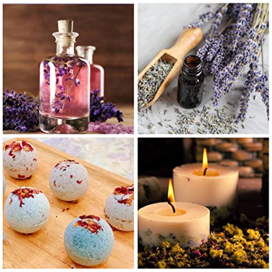Dried Flowers, 50 Bags 100% Na - Soap Making Book For Beginners บทวิจารณ์และราคา